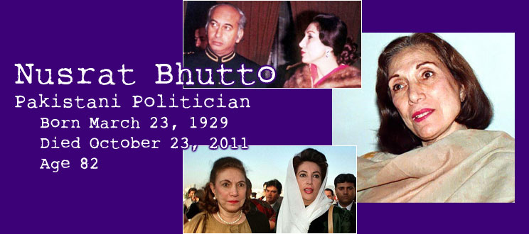 Nusrat Bhutto